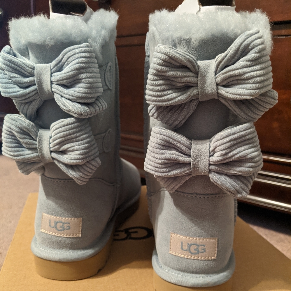 UGG Bailey Corduroy Bow Boots